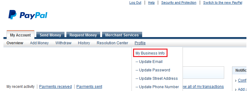 how-to-find-your-paypal-merchant-id-youtube